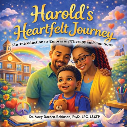 Harold's Heartfelt Journey An Introduction to Embracing Therapy and Emotions cover image
