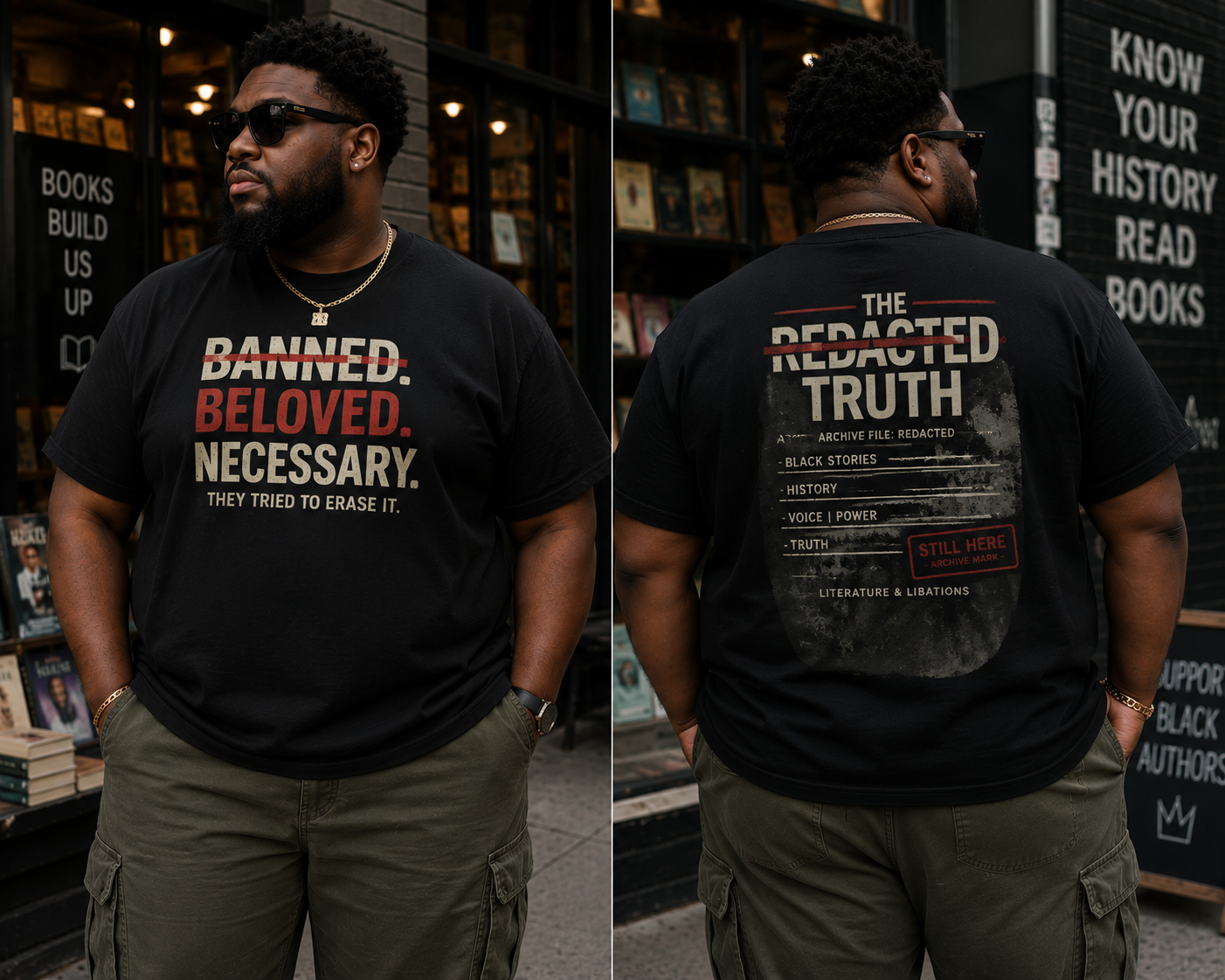 Banned. Beloved. Necessary Tshirt