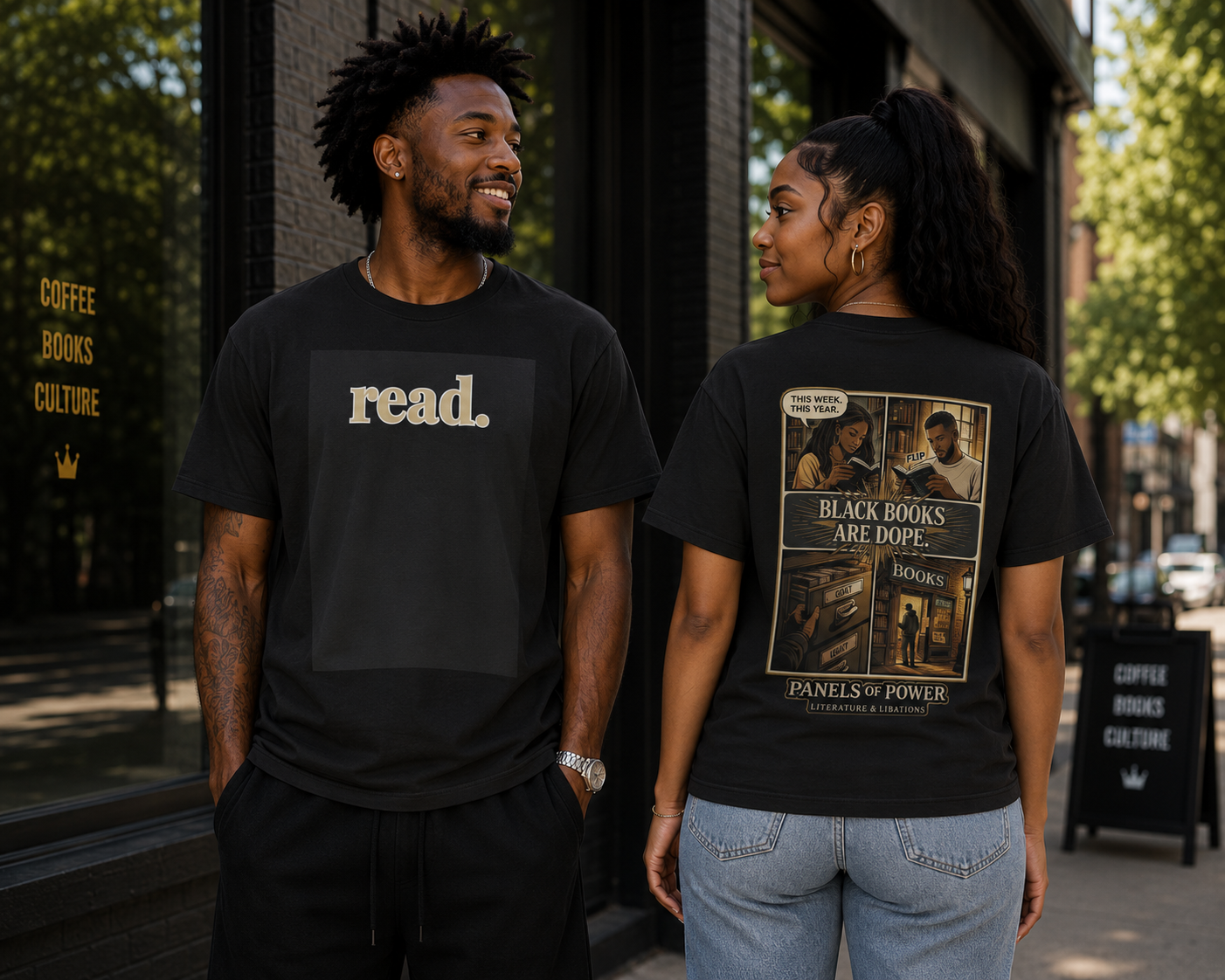 Read. Unisex T-shirt.