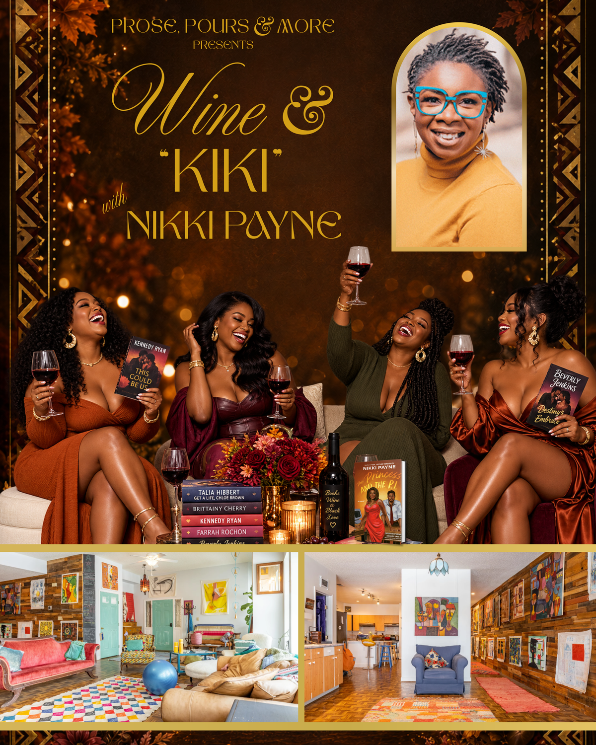 Wine & “Kiki” with Nikki Payne