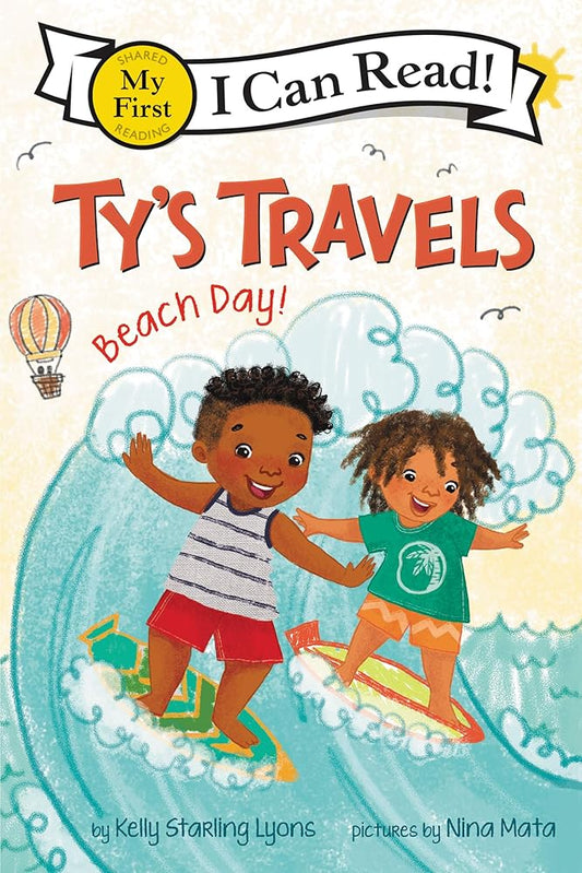 Ty's Travels: Beach Day! (My First I Can Read) cover image