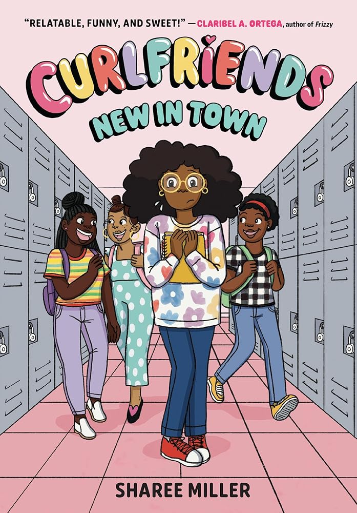 Curlfriends: New in Town (A Graphic Novel) (Curlfriends, 1) cover image