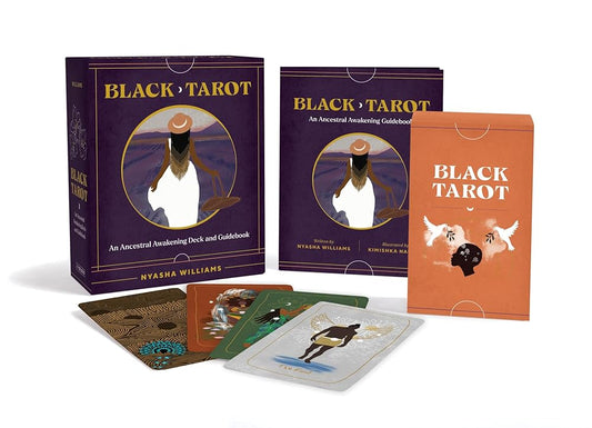 Black Tarot: An Ancestral Awakening Deck and Guidebook cover image
