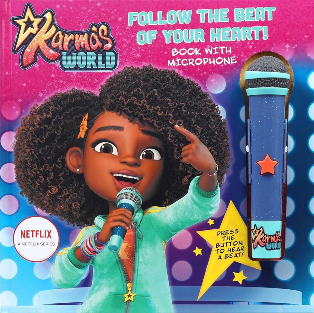 Karma's World: Follow the Beat of Your Heart: Book with Microphone cover image