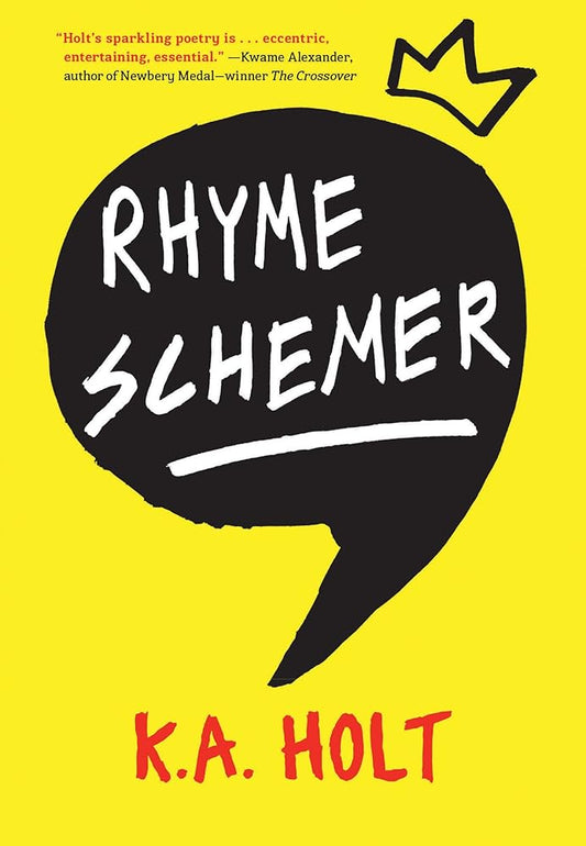Rhyme Schemer: (Poetic Novel, Middle Grade Novel in Verse, Anti-Bullying Book for Reluctant Readers) cover image