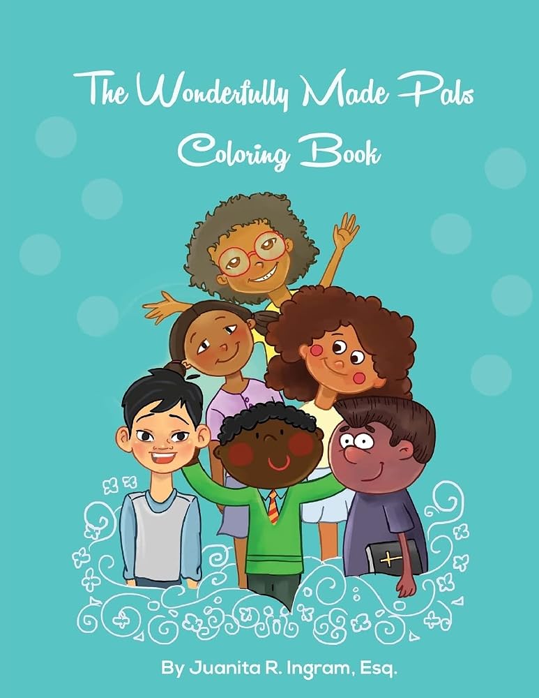 Wonderfully Made Pals Coloring Book cover image