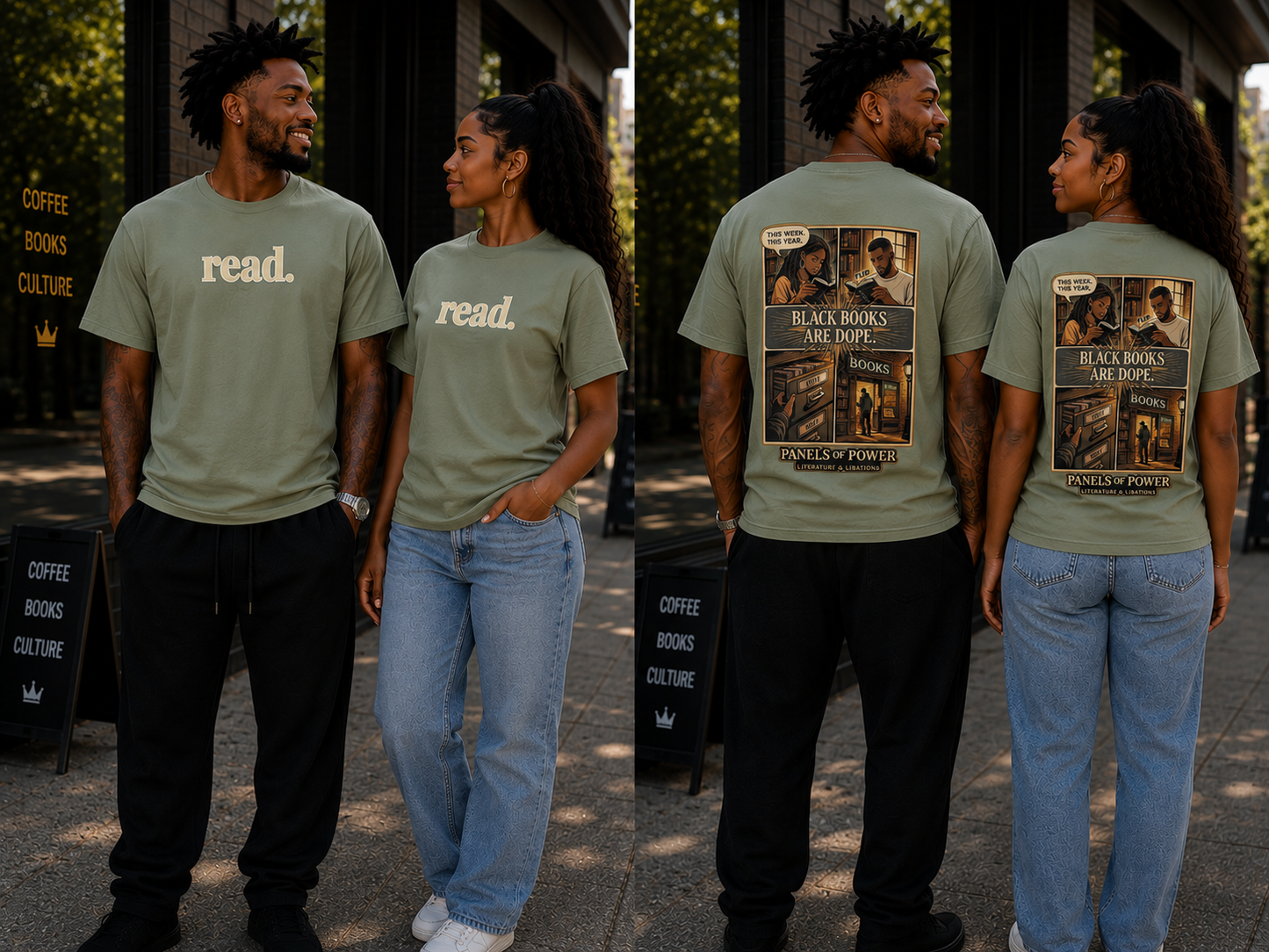 Read. Unisex T-shirt.
