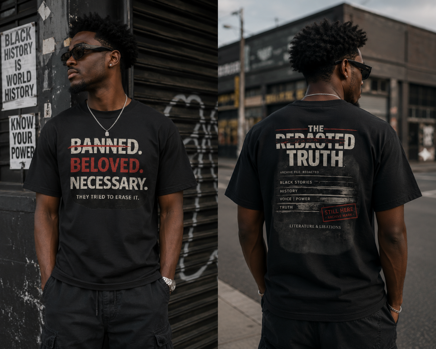 Banned. Beloved. Necessary Tshirt