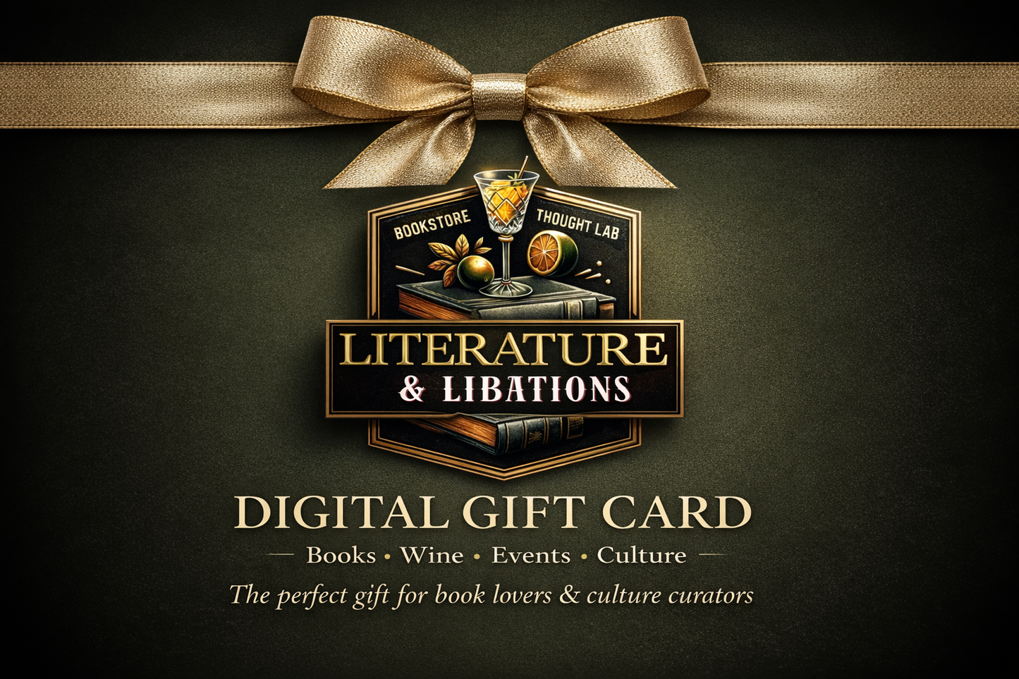 Literature & Libations Gift Card